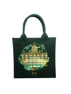 Harrods Green Gold Tote